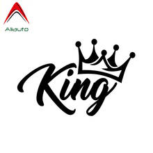 Aliauto Fashion Car Sticker King Crown Automobiles Motorcycles Decoration Waterproof PVC Decal for Hyundai I30 Honda,17cm*11cm 2024 - buy cheap