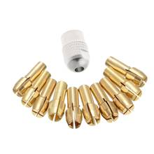 10Pcs 0.5-3.2mm Brass Drill Chuck Collet Bits 4.3mm Shank For Dremel Rotary Tool R06 Whosale&DropShip 2024 - buy cheap