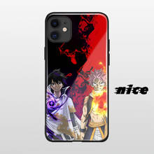 FAIRY TAIL Anime cover FOR iPhone SE 6s 7 8 x xr xs 11 pro max Samsung s note 10 20 plus glass phone case shell 2024 - buy cheap