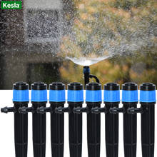 KESLA 20PCS 360° 180° Irrigation Adjustable Sprinkler Spray Dripper Garden Plants Watering Nozzle with 13CM Stakes Greenhouse 2024 - buy cheap