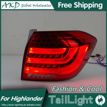 For Toyota Highlander 2012-2014 Highlander Tail Lamp Led Fog Lights DRL Day Running Light Tuning Car Accessories Tail Lights 2024 - buy cheap