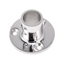 Heavy Duty Boat Hand Rail Fitting 1 inch 25mm Round Stanchion Base 90 Degree, Stainless Steel 2024 - buy cheap