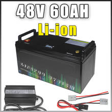 48V 60AH IP68 Waterproof Li-ion Battery 48V 1000W 2000W 3000W E bike Lithium Battery 2024 - buy cheap