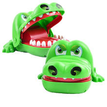 Mouth Dentist Bite Finger Toy Large Crocodile Pulling Teeth Bar Games Pirate Bucket Toys Kids Funny Toy For Children Gift 2024 - buy cheap