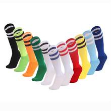 Men Women Football Stockings Sports running  basketball Soccer stripe Stocking Long Socks Knee-High Quick dry Thin Socks 2024 - buy cheap