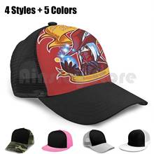 Adept-gorra de béisbol con estampado de imagen, gorra de béisbol con estampado de imagen roja, Snapback ajustable, estilo Hip Hop, imagen de imagen roja, Final Fantasy Square 2024 - compra barato