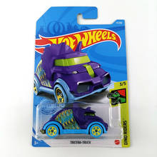 Hot Wheels-coches de Metal fundido a presión para niños, juguetes de regalo, edición TRICERA-TRUCK, 1:64 2024 - compra barato