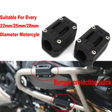 Parachoques de protección de motor de motocicleta, bloque decorativo, barra de choque de 22mm y 28mm para KTM, Honda, Yamaha, Suzuki, Kawasaki, BMW, Versys 2024 - compra barato