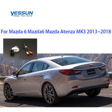 Yessun câmera da placa de licença para mazda 6 mazda6 mazda atenza mk3 m6 2013 ~ 2018 carro fisheye câmera visão traseira câmera estacionamento kits 2024 - compre barato