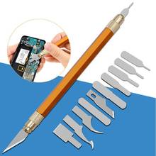 13pcs Blades Steel Craft Artwork Sculpture Knife with Handle Carving Stencil DIY 2024 - buy cheap