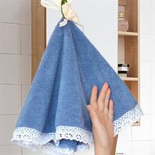 2pcs Hand Towels Soft Water Absorbent Coral Fleece Small Towels Wipe Cloth Scouring Pad Rag Kitchen Cleaning Wiping Tools 2024 - buy cheap