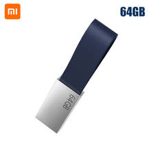 Xiaomi-pen drive usb 3.0 de metal, 64gb, gravador em u, portátil, cordão compatível com laptop, pc e mac 2024 - compre barato