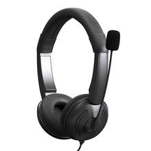 USB Wired Headset with Noise Cancelling Microphone On Ear Computer Headphone Call Center Earphone Volume Control Speaker Mic 2024 - купить недорого