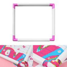 Embroidery Frame Plastic Cross Stitch Hoop Stand Holder DIY Sewing Craft Tools Easy To Use Assembly Storage  And Disassembly 2024 - buy cheap