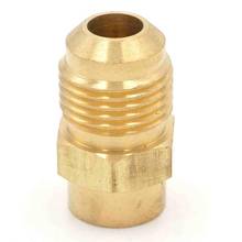 Tubo de ajuste OD de 3/8 " - 1/8" NPT, conector hembra de latón SAE de 45 grados, adaptadores, 1000 PSI 2024 - compra barato