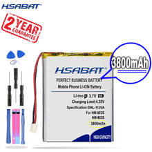 Nueva llegada [HSABAT 3800mAh batería de reemplazo para HIFIMAN HM-603S HM-601 SLIM HM-602 altavoz 2024 - compra barato