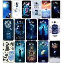 Capa tardis com silicone macio, tampa de celular, 249fg, tpu, para samsung j3, j5, j7 2016, 2017, j330 j2, j6 plus 2018 2024 - compre barato