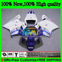 Корпус для HONDA NSR 250 R MC18 PGM2 NSR 250R NS250 NSR250R 88 89 84BS.37 MC16 NSR250 R RR NSR250RR 1988 1989 обтекатель синий белый 2024 - купить недорого