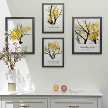 Nordic simple plant oil painting branch still life art canvas painting living room corridor office home decoration mural 2024 - buy cheap