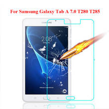 For Samsung Galaxy Tab A 7.0 inch tempered glass screen protector A6 7.0" 2016 SM-T280 SM-T285 screen film guard protection 2024 - buy cheap