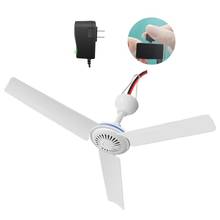 Ventilador suspenso 2 em 1 para casa e dormitórios, ac 110v 220v dc 12v com ajuste de velocidade, silencioso, para teto 2024 - compre barato