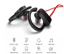 Waterproof Sport Wireless Earphones Headphone Bluetooth Earphone Stereo Audio Headset with Handsfree Mic for Running U8 earphone 2024 - buy cheap