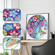DIY 5D Special Shaped Diamond Painting Colorful Butterfly Flower Diamond Embroidery Rhinestone Crossstitch Kit Art Picture Decor 2024 - buy cheap