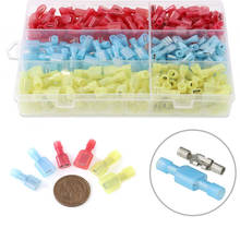 180Pcs Assorted Spade Crimp Terminals Male Female quick butt Connector Insulated Wire terminals With Box 2024 - buy cheap