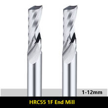 BEYOND HRC55-fresadora en espiral de 1-12mm, máquina de grabado CNC, herramienta de acrílico, PVC, 4mm 2024 - compra barato