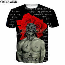 Camiseta estampa 3d estilo hip hop, novo design, camiseta de estilo harajuku para homens e mulheres 2024 - compre barato