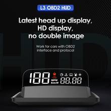 Updated Version OBD Car Head Up Display Car Electronics HUD Display Digital Speed Projector Overspeed Warning GPS Speedometer 2024 - buy cheap