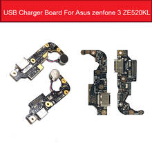 Puerto de carga USB, placa de Cable flexible para Asus Zenfone 3 ZE520KL Z017D, base de carga, Conector de micrófono, piezas de reparación 2024 - compra barato