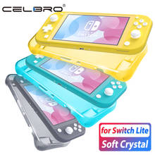 Funda suave para Nintendo Switch Lite, carcasa protectora de silicona colorida para Nintendo Switch NS Lite, carcasa transparente 2024 - compra barato