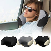 Comfortable U-Shaped Car Headrest Pillow Memory Foam Interior Auto Pillows Universal Head Neck Protector Soft Cushion Pillow 2024 - buy cheap