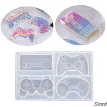 4-Styles Game Consoles Handle Pendant Silicone Resin Mold Game Controller  Cake Fondant Mold Jewelry Baking Making Tools 2024 - buy cheap