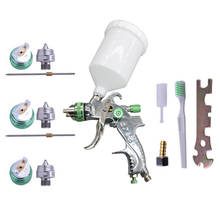 HVLP Paint Spray Gun Set 1.4mm 1.7mm 2.0mm Steel Nozzle Airbrush for Car Painting Furnitures DIY Kit Car Auto Repair Tools 2024 - compre barato
