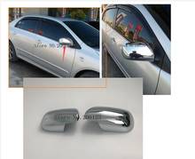 Espejos retrovisores de puerta lateral para Toyota Corolla E150 Matrix Prius AM 2007 2008 2009 2010 Yaris, cromados ABS, cubiertas de molduras 2024 - compra barato
