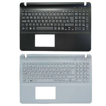 Teclado laptop espanhol, capa superior para sony vaio svf15, svf151, svf15, svf153, svf1541, svf15e sp 2024 - compre barato