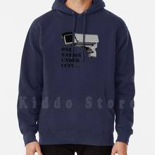 One Nation Under Cctv hoodie long sleeve Graffiti Stencil One Banksy Text Camera Watching Cctv Nation 2024 - buy cheap