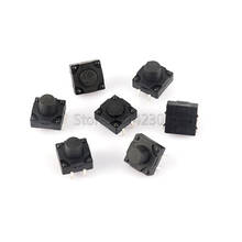 10Pcs 12x12mm Panel Waterproof Tact Switch 12x12x4.3/5/6/7-12mm Dustproof Switch 4Pin DIP Micro Buttons  12*12*4.3mm 5mm 6mm-12m 2024 - buy cheap