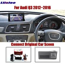 Car Parking Rear Reverse Camera For Audi Q3 2012 2013 2014 2015 2016 Original Screen Upgrade System Trajectory Dynamic Image 2024 - buy cheap