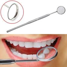 Dental Mirror Dentist Stainless Steel Handle Tool for Teeth Cleaning Hygiene Kit Instrument Dental Reflector Dentist Tools 2024 - buy cheap