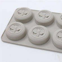 Molde de silicona con 6 agujeros para hacer jabón, herramienta de resina hecha a mano, para manualidades de cocina 2024 - compra barato