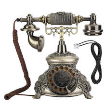 Стационарный телефон MS-5700D, в европейском стиле, с вращающимся циферблатом 2024 - купить недорого