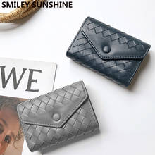 100% Sheepskin Genuine Leather Credit Card Holder  Handmade Men Women Wallet Slim Small ID Cardholder Case Purse Custom Name 2024 - buy cheap