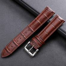 Watch Band Buckle Genuine Leather Straps 12mm 18mm 20mm 14 16mm 22mm 24mm Watch Accessories High Quality Watchbands Watch Belts 2024 - buy cheap