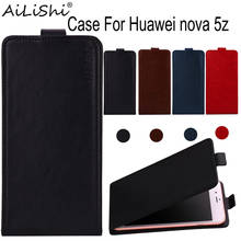 AiLiShi Case For Huawei nova 5z Luxury Flip Top Quality PU Leather Case Exclusive 100% Phone Protective Cover Skin+Tracking 2024 - buy cheap