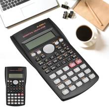 Calculadora científica electrónica portátil, calculadora de 12 dígitos para uso General, alimentada por batería, para suministros de oficina y empresa escolar 2024 - compra barato