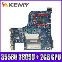 Akemy AILG NM-A331 для Lenovo G70-70 G70-80 Z70-70 Z70-80 B70-70 B70-80 ноутбук материнская плата W/ 3558U 3805U + 2 Гб GPU 2024 - купить недорого