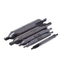 5Pcs 60 Degree HSS Center Spotting Drill Bits Combined Countersink High Speed Tool 2024 - buy cheap